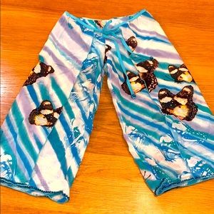 SUBMARINE Size 6~Swim Pants~ Beach Pool Cover Up~